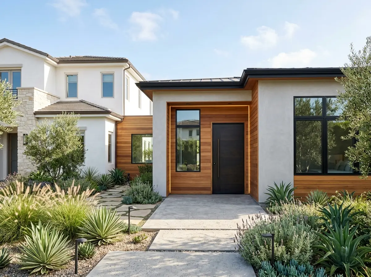 Modern Attached ADU Home Addition