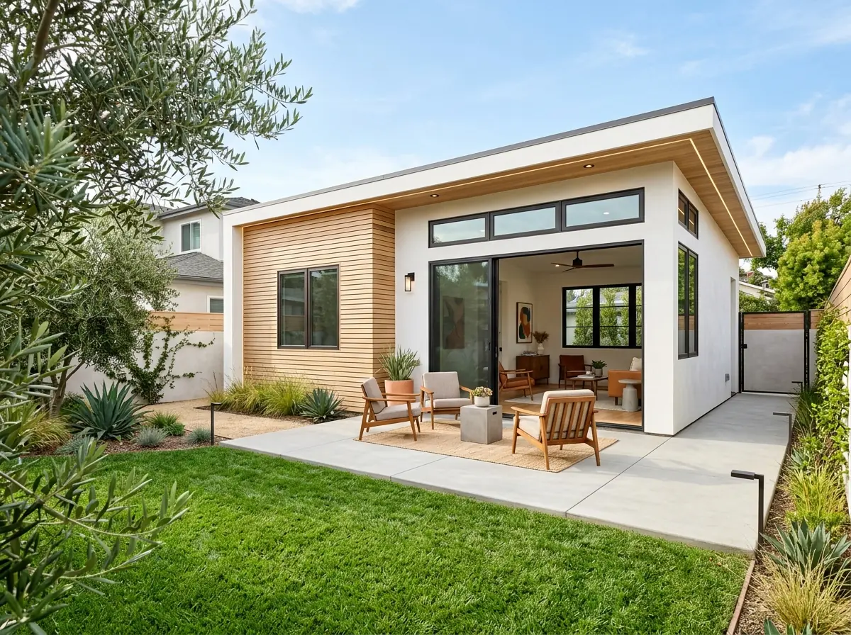Modern Detached Backyard ADU