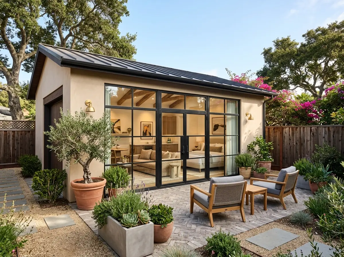 Converted Modern Garage ADU Suite