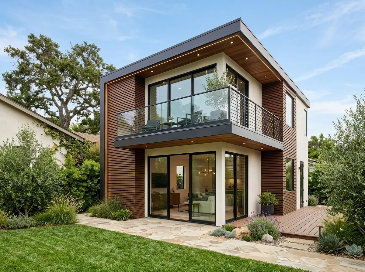 Two-Story Custom Modern ADU